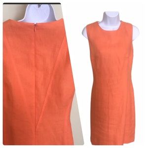 Talbots Irish Linen Shift Dress